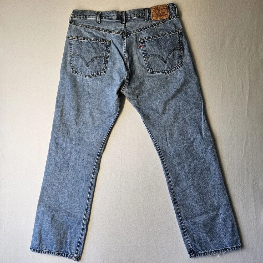 Levi's 501 XX Jeans Mens 38x32 Button Fly Jeans Classic Straight Leg 501XX